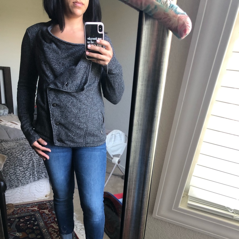 Grey marble jacket - Picture 2 of 4